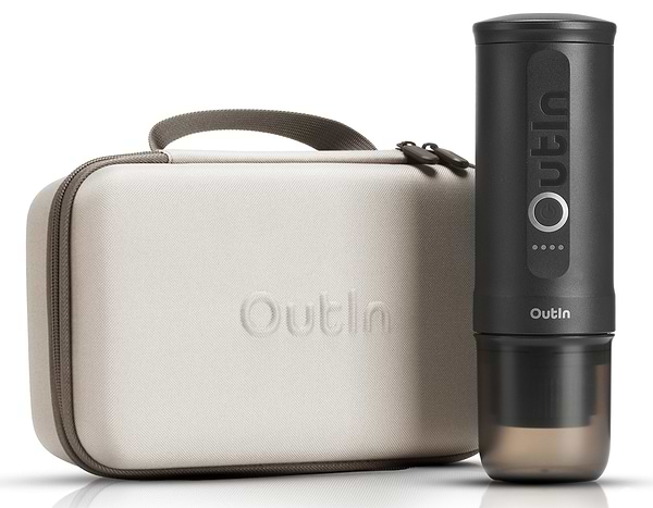 Фото - Портативная кофеварка OUTIN Space Grey в дорожном футляре OTEM-01-SG-BAG