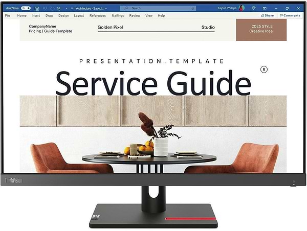 Фото - Монитор Lenovo ThinkVision S24i-30 (63DEKAT3EU)
