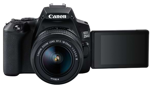 Фото - Фотокамера дзеркальна Canon EOS 250D kit 18-55 DC III Black (3454C009)