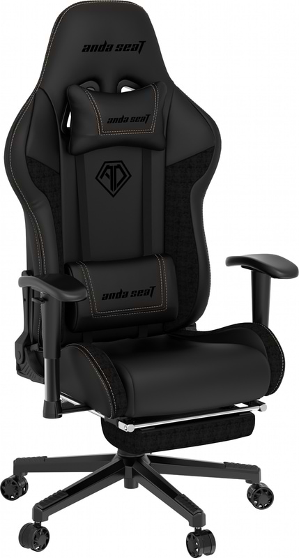 Крісло для геймерів Anda Seat Jungle 2 Black Size M (AD5T-03-B-PVF)