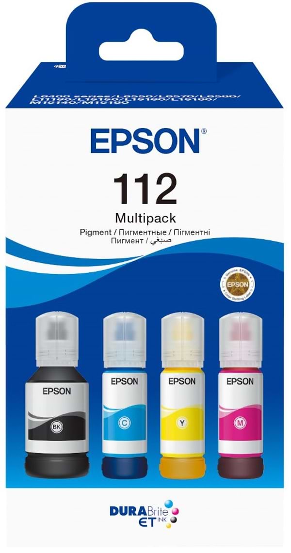 Фото - Чорнило Epson 112 EcoTank 4-colour Multipack (C13T06C64A)