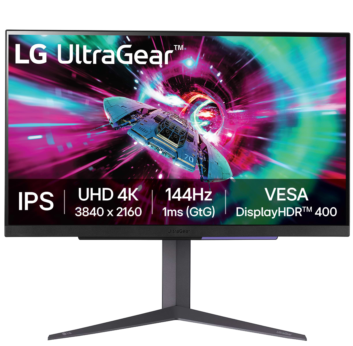 Монитор игровой LG 27GR93U-B - Фото 1