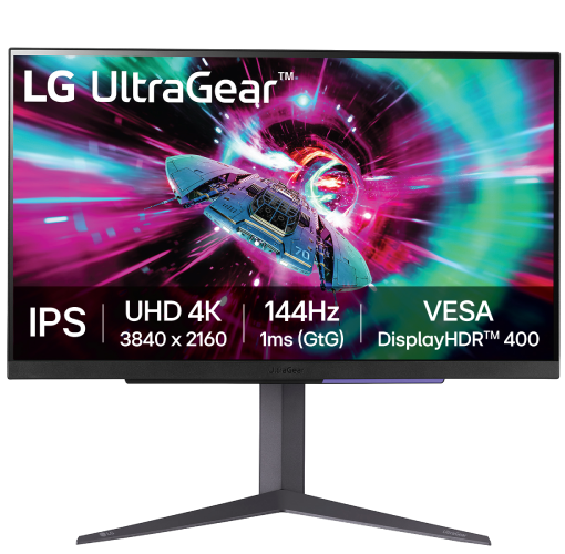 Монитор игровой LG 27GR93U-B