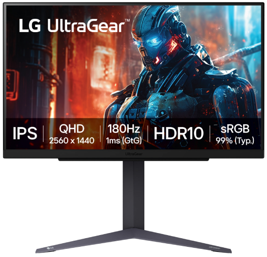 Монитор игровой LG 27GS75Q-B