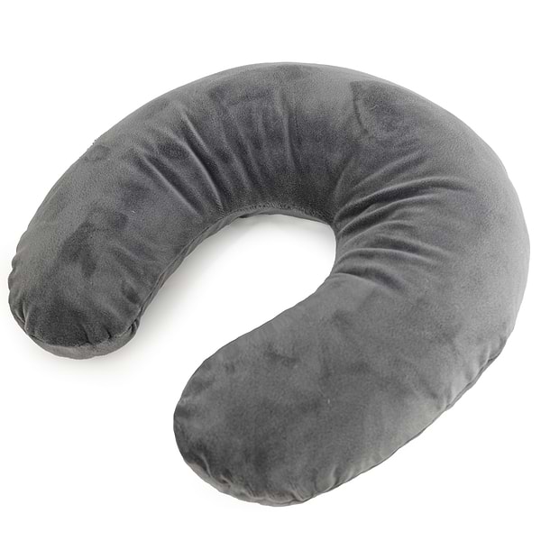 Фото - Подушка дорожня MirSon №8750 Velvet Line 28-0005 Ashen 50% Memory (2200006348351)