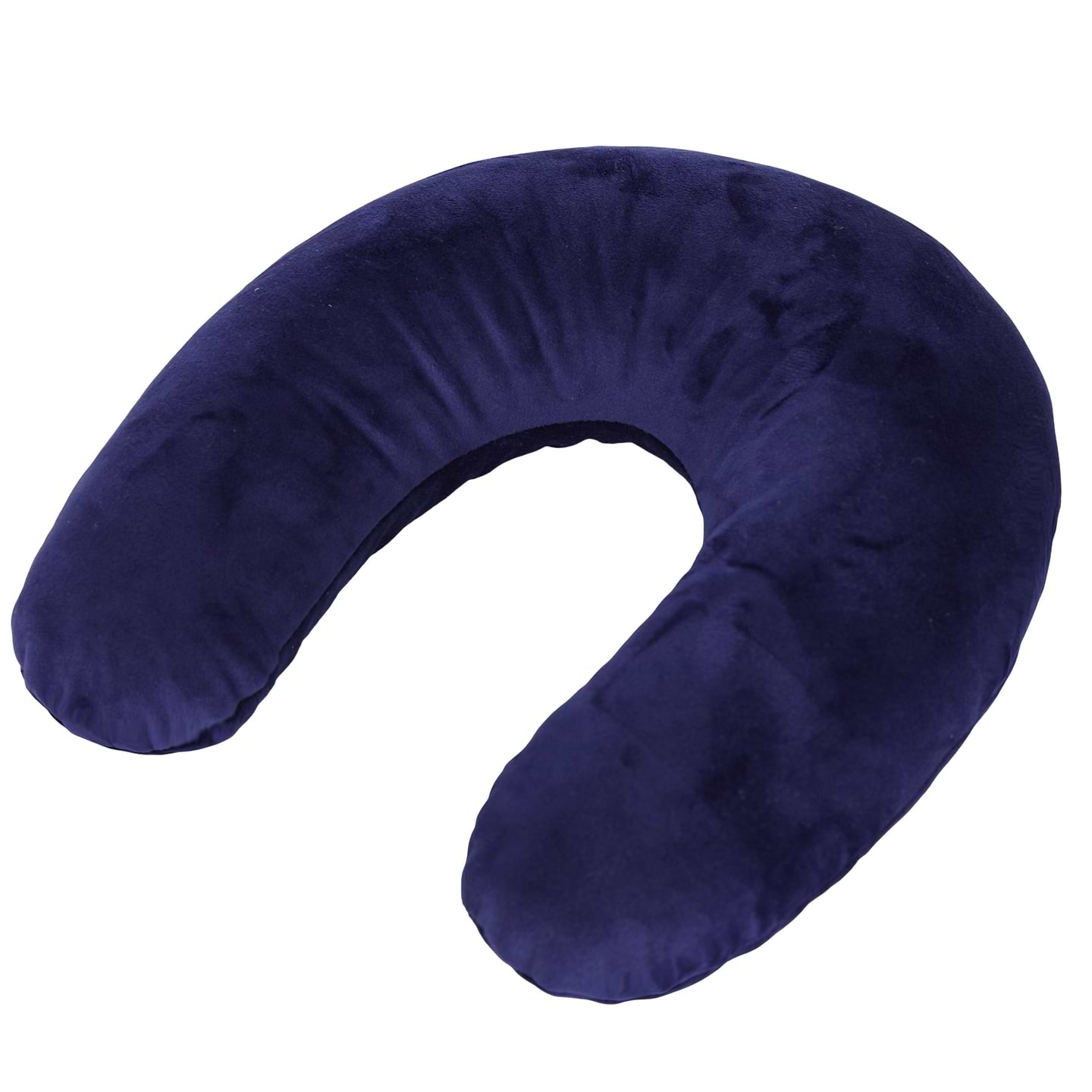 Подушка дорожня MirSon №8805 Velvet Line 28-0006 Navy blue Полістирол (2200006348900)