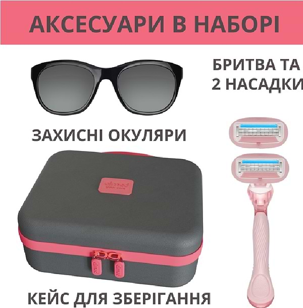 Фото - Фотоепілятор AIMED Silk Skin IPL Intensed Pulse Light Black (AI-Silk1bk)