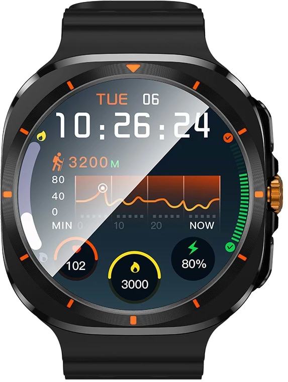 Фото - Смарт-часы HOCO Y29 Smart sports watch (call version) Black (6942007648516)