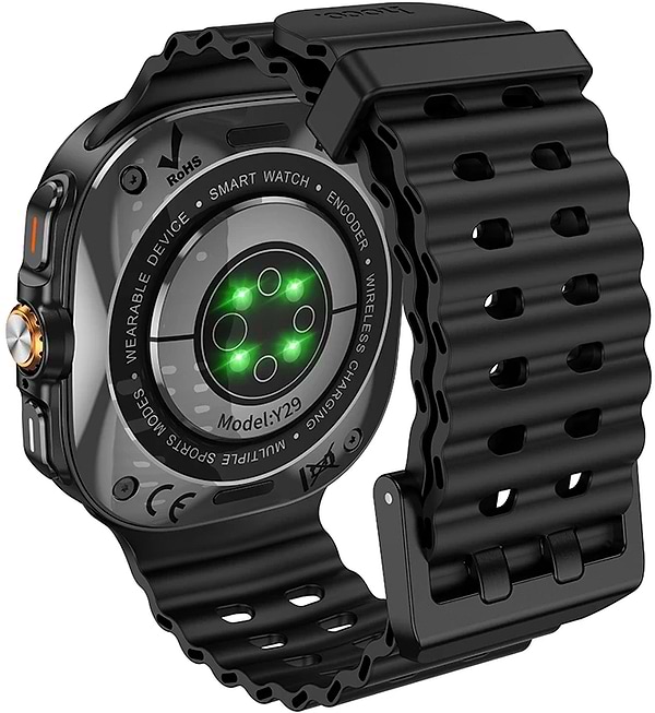 Фото - Смарт-часы HOCO Y29 Smart sports watch (call version) Black (6942007648516)