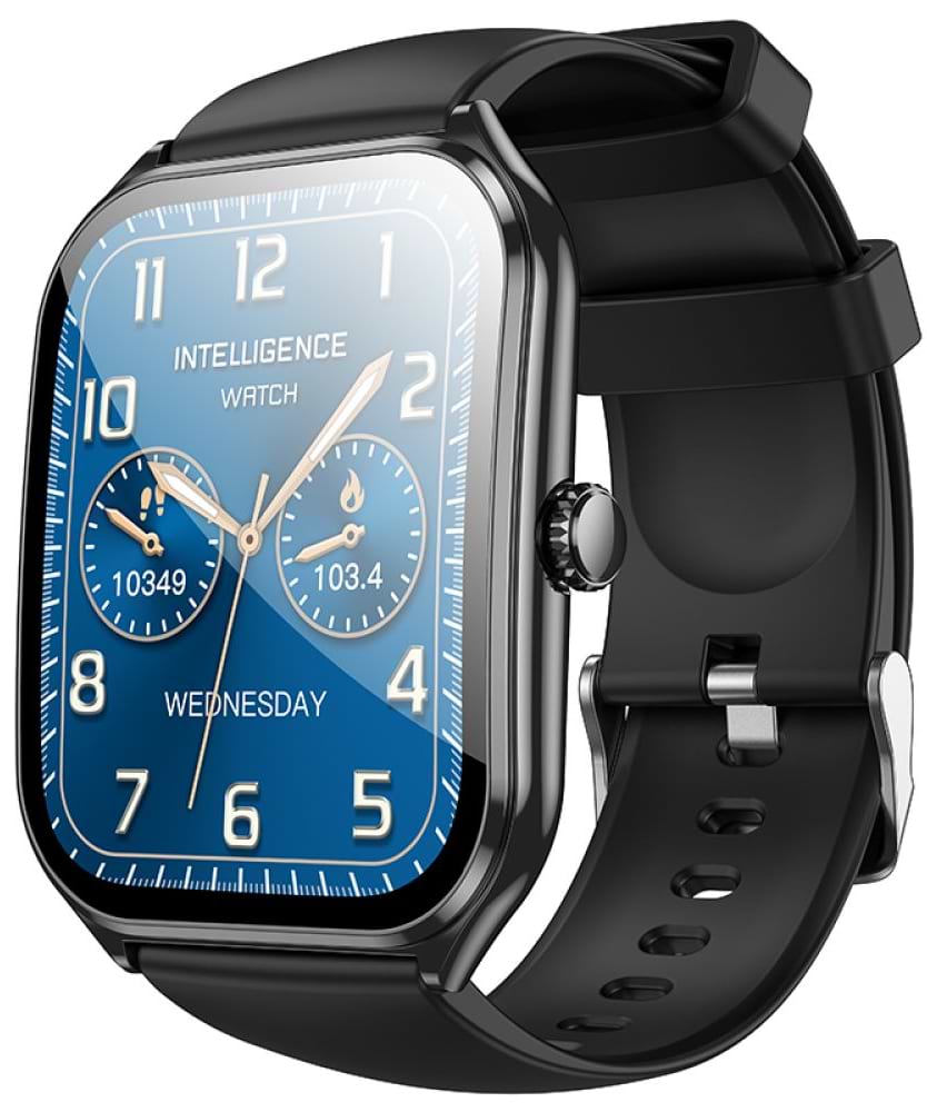 Смарт-часы HOCO Y28 AMOLED Smart sports watch (call version) Black (6942007648479) - Фото 1
