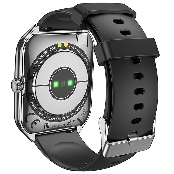 Фото - Смарт-часы HOCO Y28 AMOLED Smart sports watch (call version) Black (6942007648479)