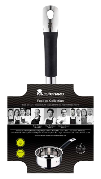 Фото - Ківш Masterpro Foodies collection 1,3 л (BGMP-1500-BK)