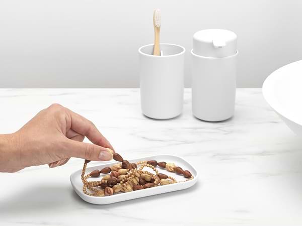 Фото - Дозатор для мыла Brabantia +подставка для зубных щеток и поднос 3 пр. 280382