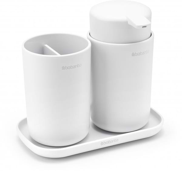Фото - Дозатор для мыла Brabantia +подставка для зубных щеток и поднос 3 пр. 280382