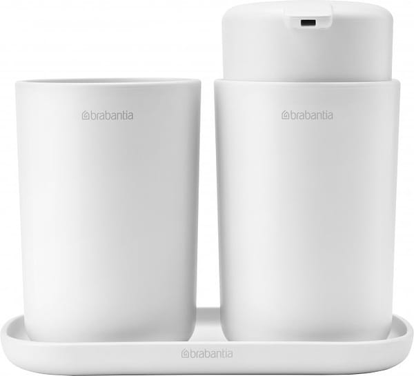 Фото - Дозатор для мыла Brabantia +подставка для зубных щеток и поднос 3 пр. 280382