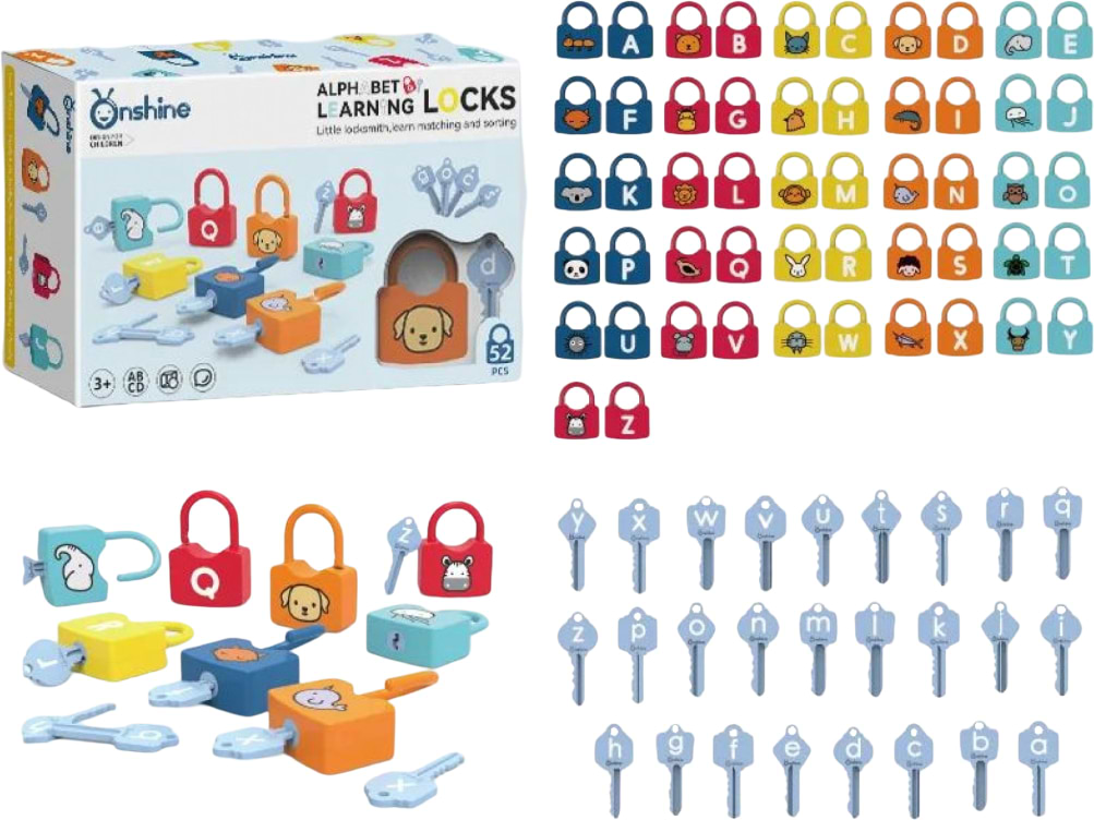 Игровой набор для малыша Onshine Замки с буквами (TNWX-7918)