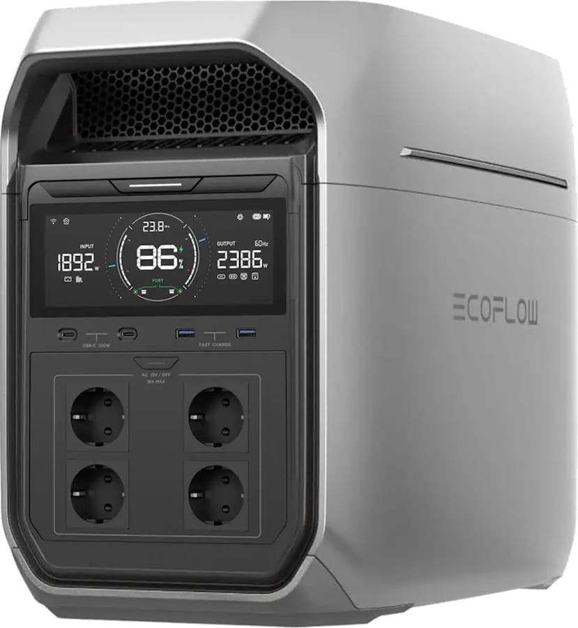 Зарядна станція універсальна EcoFlow DELTA 3 PLUS (1800 Вт, 1024 Вт/год) - Фото 1