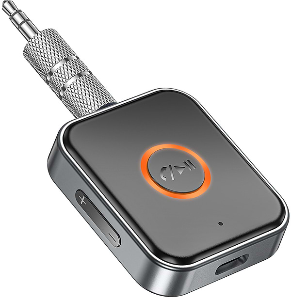 Фото - Беспроводной адаптер автомобильный BOROFONE BC55 Suave car AUX BT receiver Black (6941991112225)