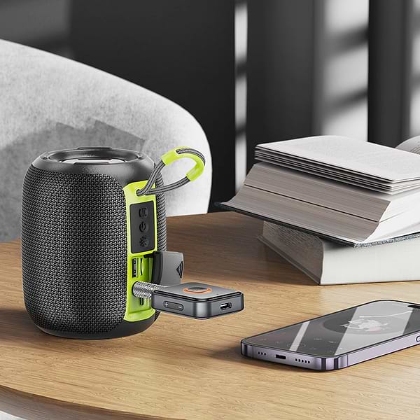 Фото - Беспроводной адаптер автомобильный BOROFONE BC55 Suave car AUX BT receiver Black (6941991112225)