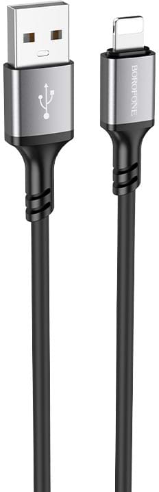 Кабель синхронізації даних BOROFONE BX83 iP Black (6974443386356)