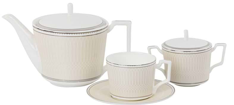 Сервиз чайный Lefard Infinity 14 пр. 280 мл (440-117)