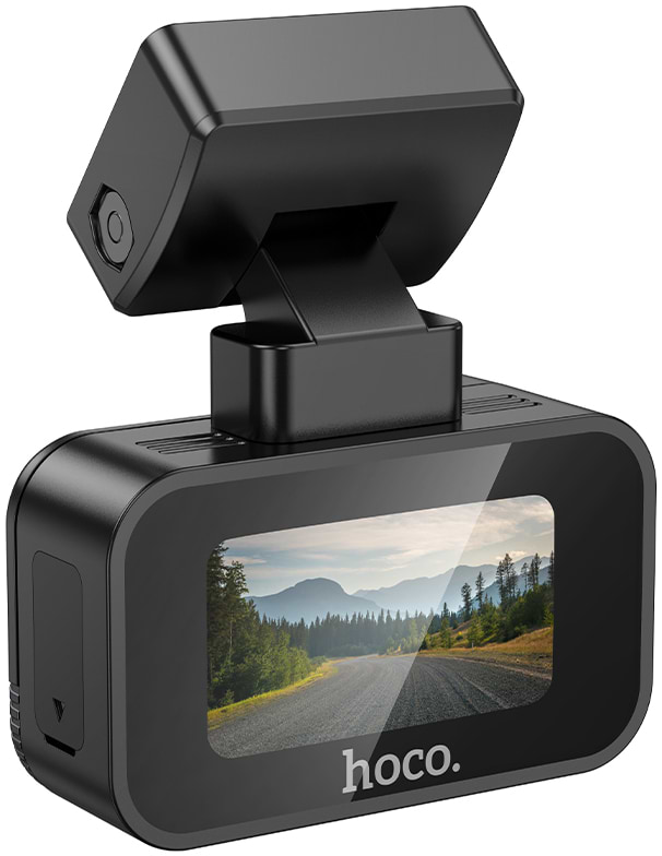 Відеореєстратор HOCO DV10 mini screen dashcam Black (6942007638630)