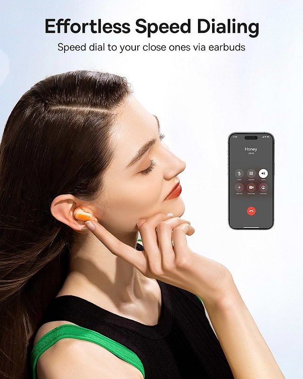 Фото - Наушники вкладыши беспроводные TWS Baseus AirNora 2 True Wireless Earphones Gradient Orange (NGTW320207)