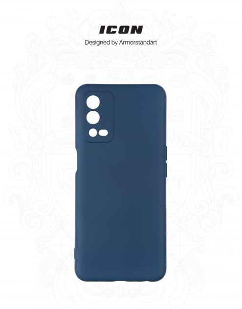 Фото - Чехол для смартфона Armorstandart Icon for Oppo A55 Dark Blue (ARM61432)