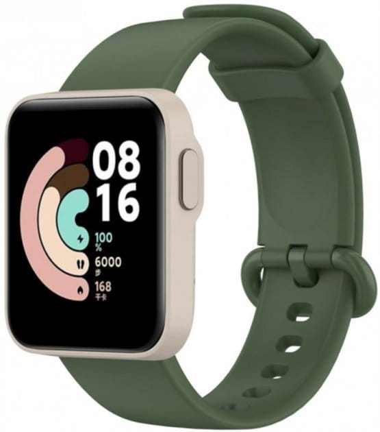 Ремінець для смарт-годинника BeCover for Xiaomi Mi Watch Lite/Watch 2/Watch 2 Lite Dark Green (707645) - Фото 1