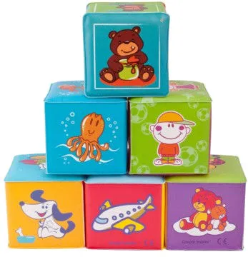 Кубики Canpol babies 6 шт. (2/817) - Фото 1