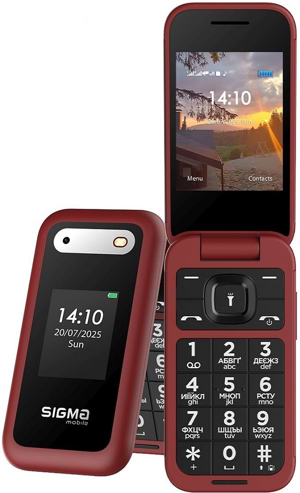 Фото - Мобильный телефон Sigma mobile X-style 281 CLIK Red