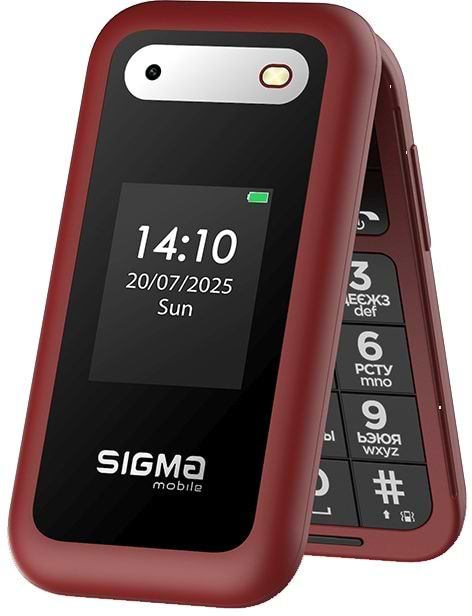 Фото - Мобильный телефон Sigma mobile X-style 281 CLIK Red