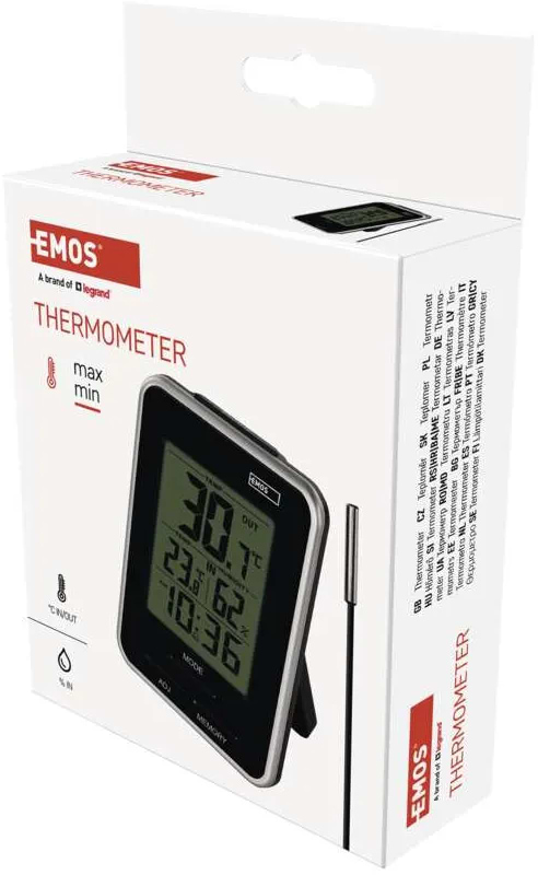 Фото - Термометр цифровой EMOS E0121 с функцией гигрометра