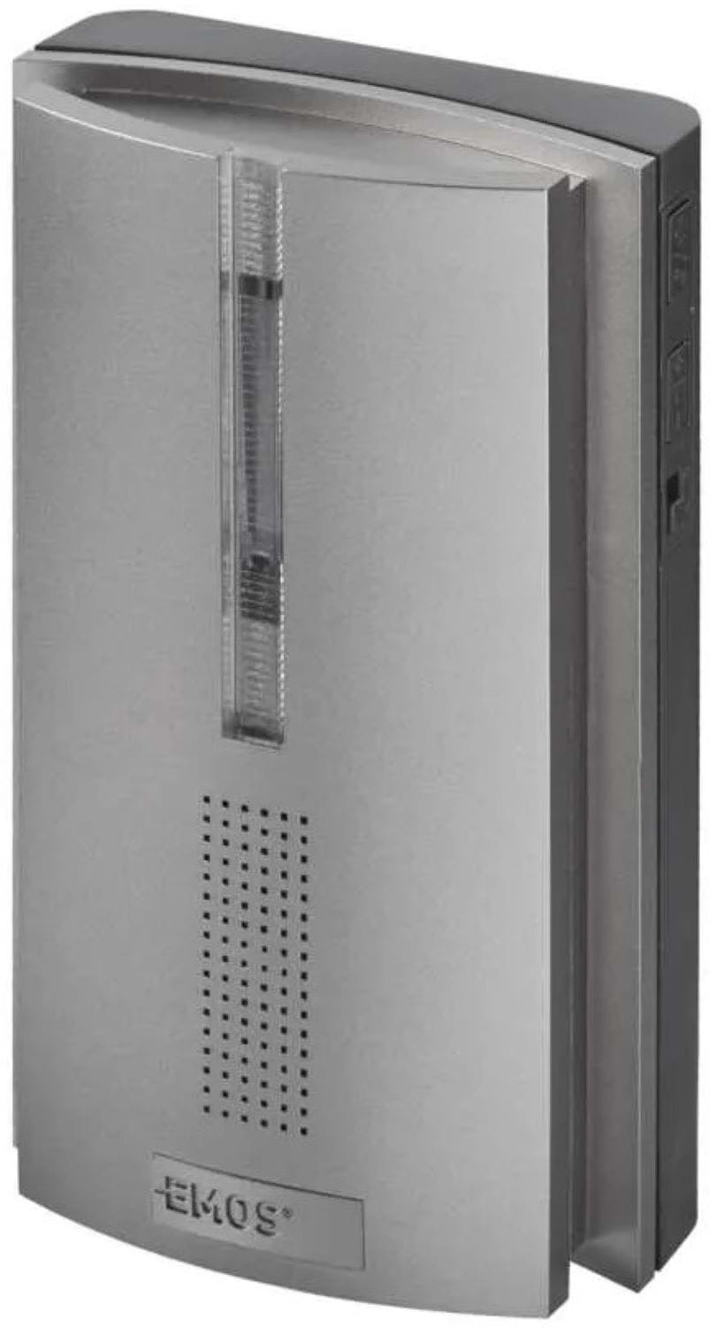 Бездротовий дверний дзвінок EMOS сріблястий P5763