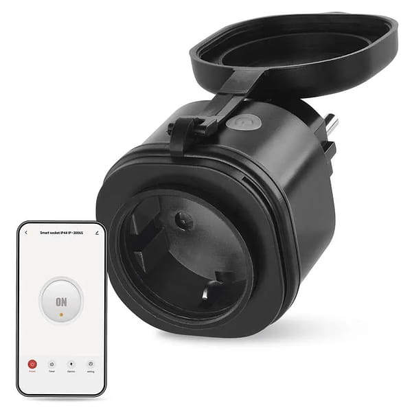 Фото - Умная розетка EMOS влагозащищенная WIFI P5532 GoSmart, IP44