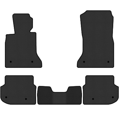 EVA коврики в салон авто EVAtech для 5 Series (F10) Electric seats BMW 2010-2013 6 поколение Sedan USA (BM33283CB5BW8RBB)