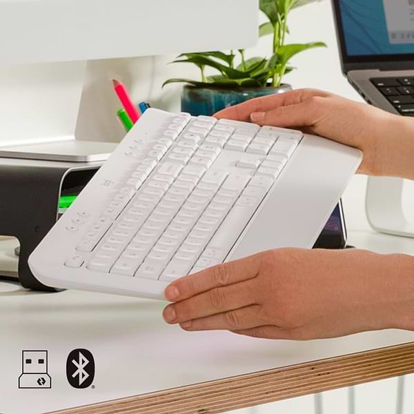 Фото - Клавіатура бездротова Logitech K650 (920-010977)