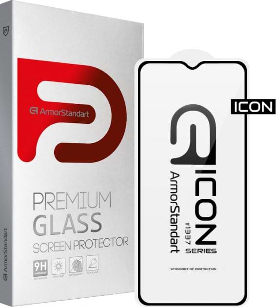 Защитное стекло для смартфона Armorstandart Icon for Nokia G21/G11 Black (ARM61705)