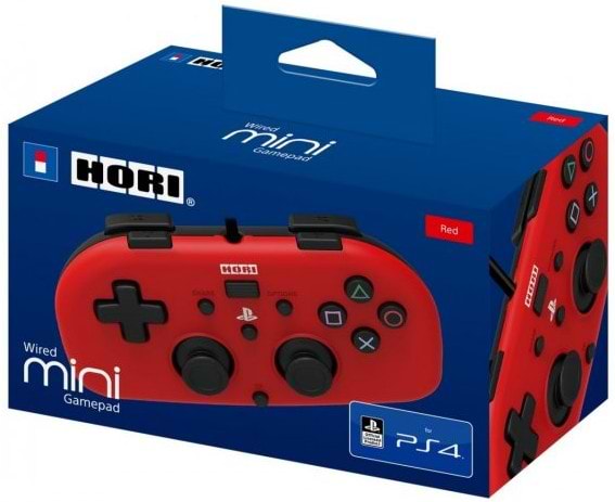 Фото - Геймпад Hori Mini Gamepad для PS4 Red (4961818028418)