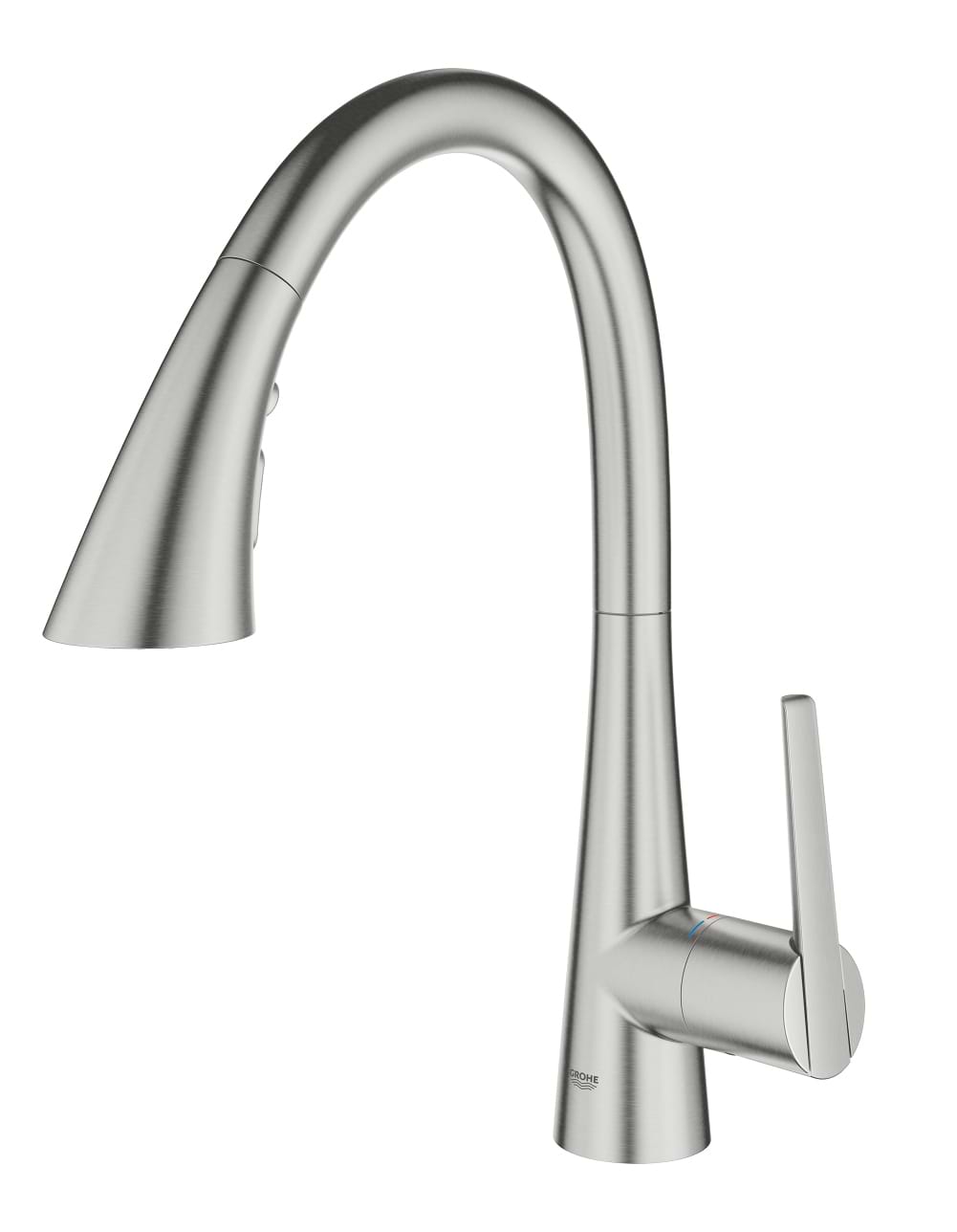 Смеситель кухонный Grohe Scala Ohm C Triple Spray Суперсталь (30440DC0)