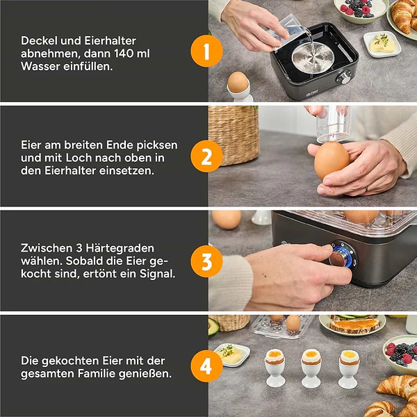 Фото - Яйцеварка First FA-5115-3-GR