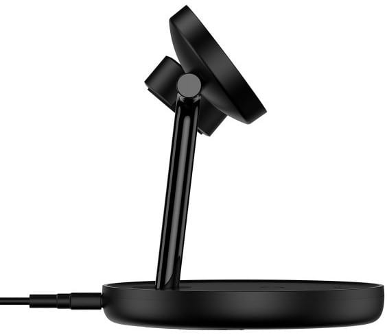 Фото - Беспроводное зарядное устройство Baseus Swan 3-in-1 Wireless Magnetic Charging Bracket 20W Black (WXTE000101)