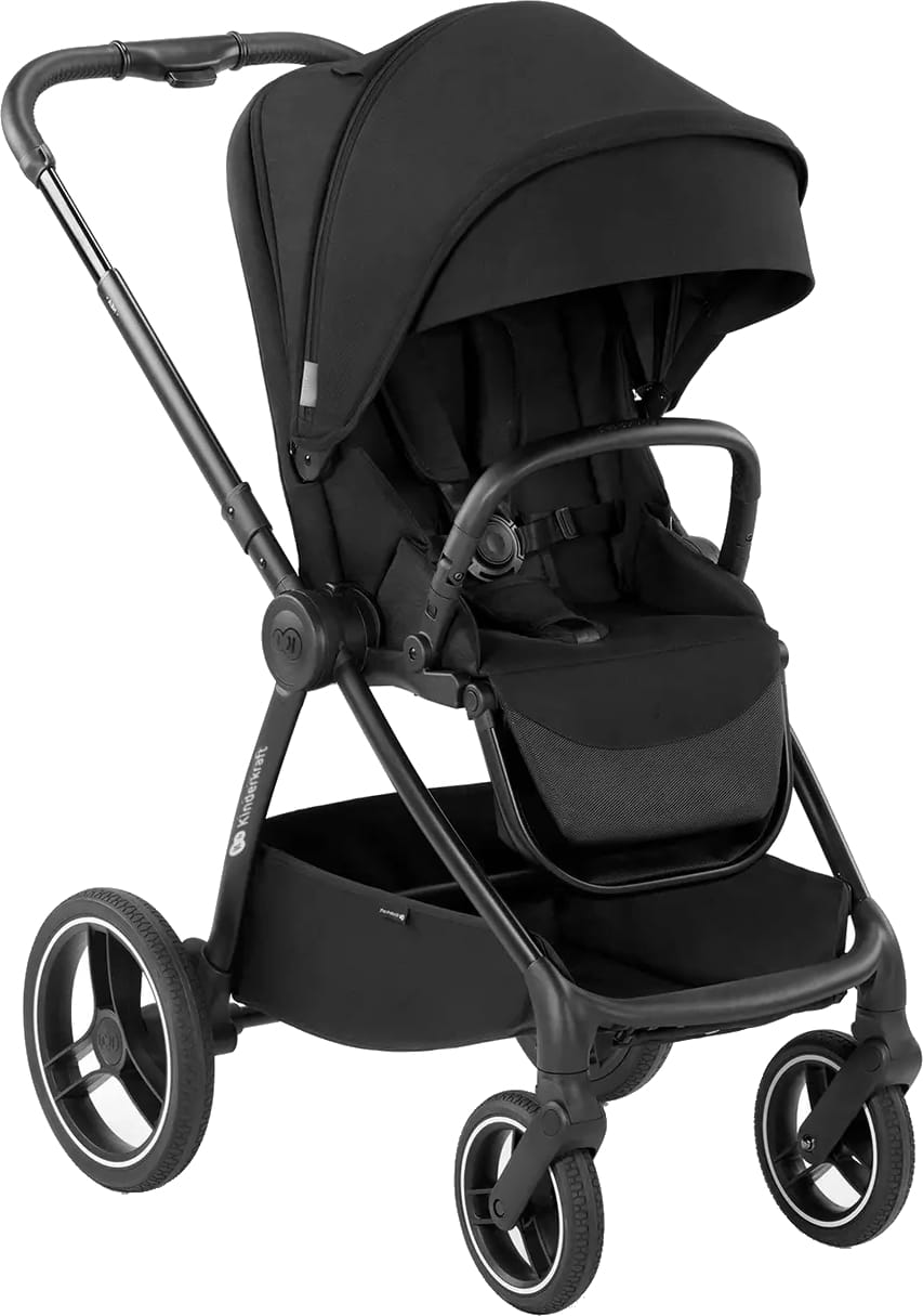 Коляска універсальна 2 в 1 Kinderkraft Nea Midnight Black (KSNEA000BLK2000)