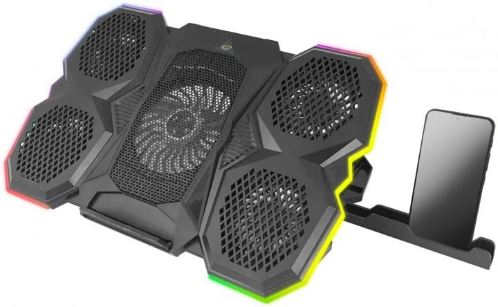 Підставка під ноутбук охолоджуюча Esperanza EGC107 Breva Notebook Cooling Pad - Фото 1