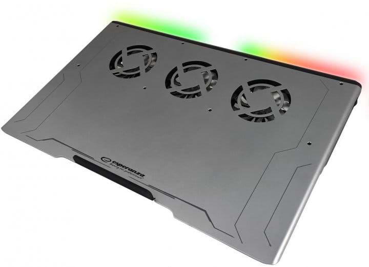Подставка под ноутбук охлаждающая Esperanza EGC108 Boreas Notebook Cooling Pad - Фото 1