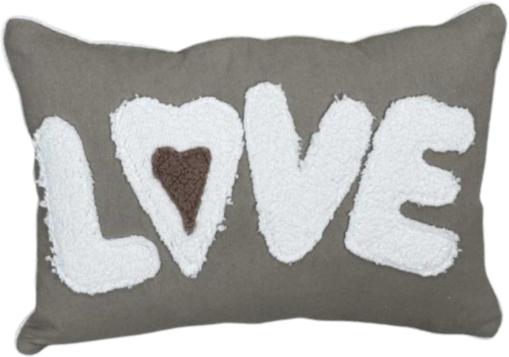 Подушка декоративная Прованс Love 35х50 см (033344)