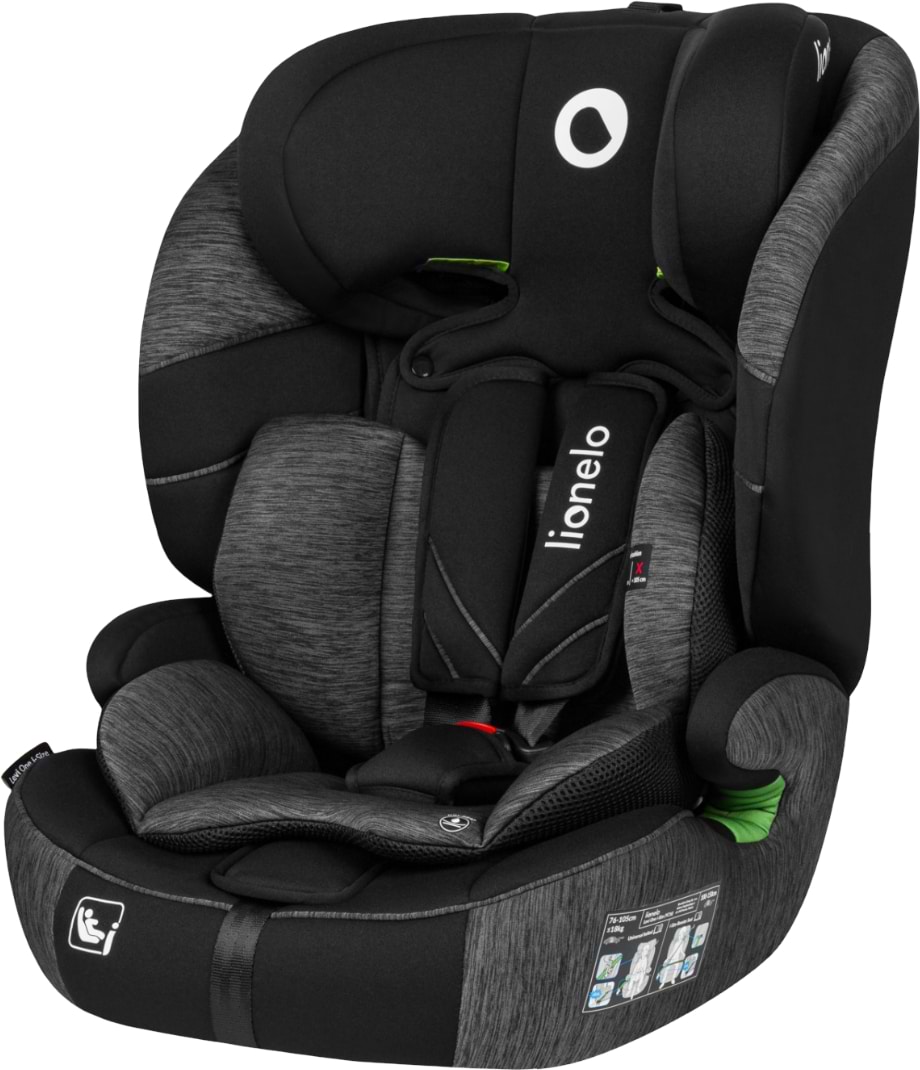 Автокресло Lionelo Levi One I-Size Black Grey