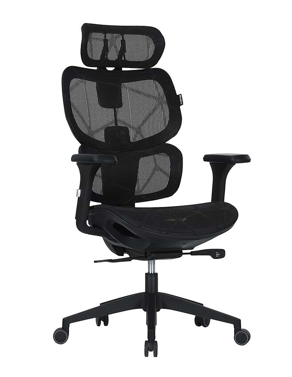 Фото - Крісло для геймерів Canyon Ventra MOCH01 Mesh Black (CNS-MOCH01)