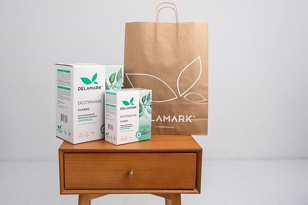 Фото - Пральний порошок DeLaMark Universal 1 кг (4820152330048)