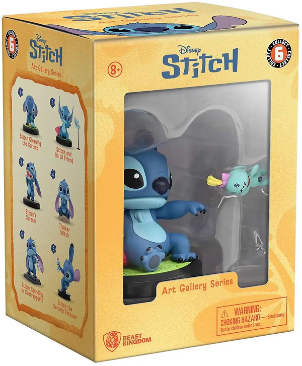 Фото - Коллекционная фигурка YUME Hero Box Stitch Стич и его игрушка (15842)